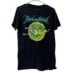 Rick and Morty Cartoon Network 2017 TShirt Adult Swim Size Small Ripple Junction